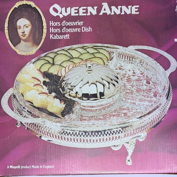 Mayell Toys Queen Anne Silver Plated Tableware Mayell Made England